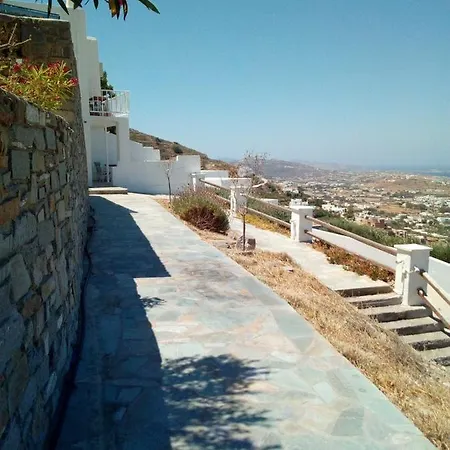 Semi-detached House On The Heights Of Parikia - Exceptional View Of The Cyclades Дом отдыха